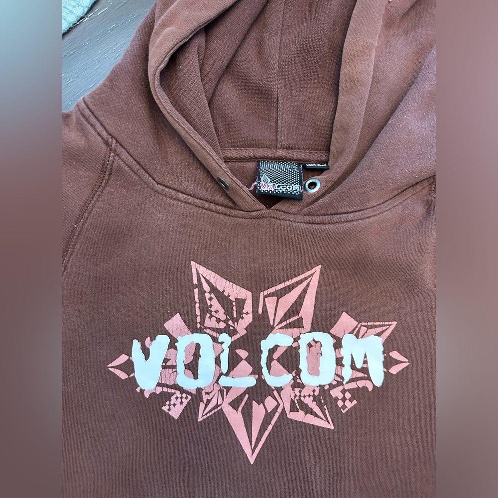 Vintage Volcom hoodie.  Women’s/Juniors Large - Picture 4 of 8